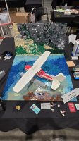 Alaska Float Plane 1:17 Cesna 172 by Carl Knable
