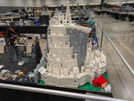 Minas Tirith by JET Builds-Fueled By Bricks Justin, Ethan, Titus