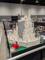 Minas Tirith by JET Builds-Fueled By Bricks Justin, Ethan, Titus
