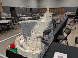 Minas Tirith by JET Builds-Fueled By Bricks Justin, Ethan, Titus