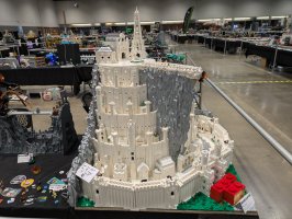Minas Tirith by JET Builds-Fueled By Bricks Justin, Ethan, Titus