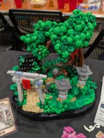Tranquil Shrine -o- by Marc Montbel