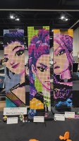 Huntrix Mosaics by Luna Myers