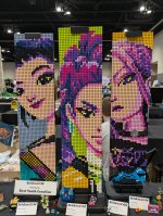 Huntrix Mosaics by Luna Myers