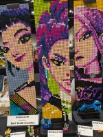 Huntrix Mosaics by Luna Myers