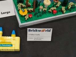 A Yellow Castle by Meredith Najewicz @_pinkwheels_