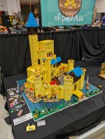 A Yellow Castle by Meredith Najewicz @_pinkwheels_