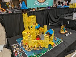 A Yellow Castle by Meredith Najewicz @_pinkwheels_