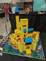 A Yellow Castle by Meredith Najewicz @_pinkwheels_