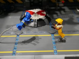 X-Mansion Sentinel Siege by Brixcelsior Big Kid Brix
