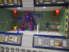 X-Mansion Sentinel Siege by Brixcelsior Big Kid Brix