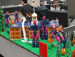 X-Mansion Sentinel Siege by Brixcelsior Big Kid Brix