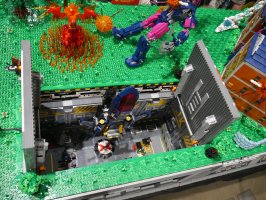 X-Mansion Sentinel Siege by Brixcelsior Big Kid Brix