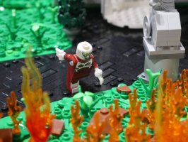 X-Mansion Sentinel Siege by Brixcelsior Big Kid Brix