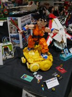Goku on the Flying Nimbus by Ella Ramsey