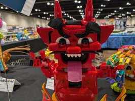 Lego Satan by Greg Scherrer