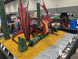 "Smaug" A Fire Drake from the North by Justin Boverhof