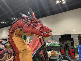"Smaug" A Fire Drake from the North by Justin Boverhof