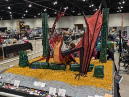 "Smaug" A Fire Drake from the North by Justin Boverhof