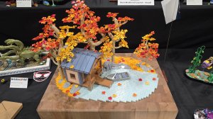 Autumn Cabin by Nannan Zhang