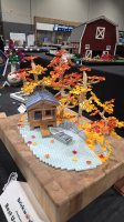 Autumn Cabin by Nannan Zhang