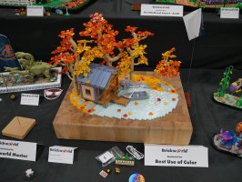 Autumn Cabin by Nannan Zhang
