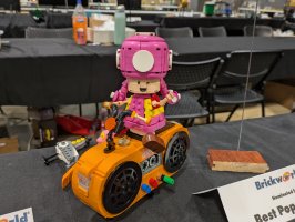 Toadette on the Tune Tumper by Daniel Church