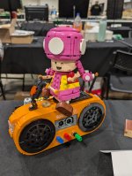 Toadette on the Tune Tumper by Daniel Church