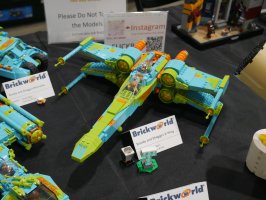 Scooby and Shaggy's X-Wing by Jacob Egan Tall Guy Bricks