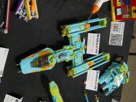 Scooby and Shaggy's Y-Wing by Jacob Egan Tall Guy Bricks