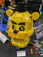 Wearable + Animatronic Fredbear Head (FNaF) by Arthur Algmin
