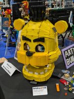 Wearable + Animatronic Fredbear Head (FNaF) by Arthur Algmin