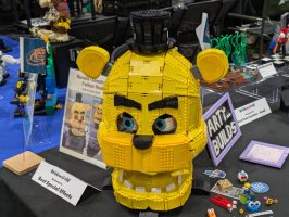 Wearable + Animatronic Fredbear Head (FNaF) by Arthur Algmin