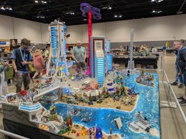 Halo Reach: Fall of New Alexandria by Ben, Peter, Tanner, Simon, Sam EclipseGrafx // BrickWarriors
