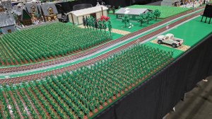 WisLUG Train Layout by Andrew Beckett WisLUG members