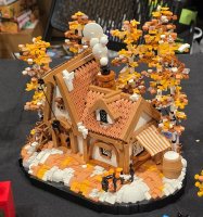 Autumn Cottage by Marc M