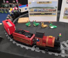 Cherry Steamer Locomotive from Pocket Trains mobile game by William Sabo