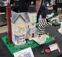 Beetlejuice - Maitland House by Joe Schlaf - @brickbuiltlabs