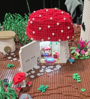 Stump Shroom Village by Arthur Algmin