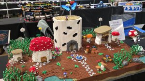 Stump Shroom Village by Arthur Algmin