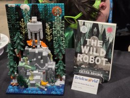 The Wild Robot Book Cover by Tycobur