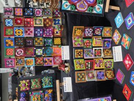 Crazy Quilt by Donna Cartia