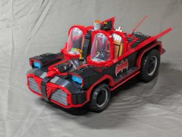 Chibi Batmobile by Christopher Doyle