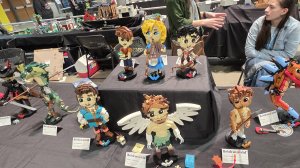Wingfeather Saga Figures by Geneva, Isaiah, Anna, Sarah, Katie, and Faith Durand