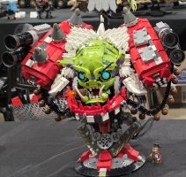 Ogel Bludgunna Ork Bust by Steven Wayne Howard