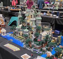 Mountain Elven Fortress by Maia - MB Bricks