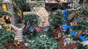 Mountain Elven Fortress by Maia - MB Bricks